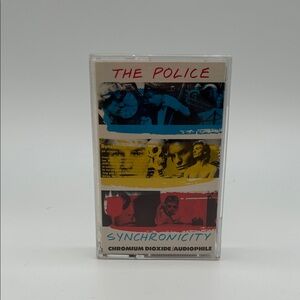 The Police Synchronicity Cassette Tape